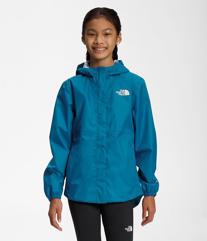 The North Face Girls Jacket Antora Rain 294SBHCKE - Blue